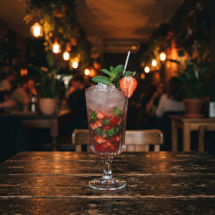 Strawberry mojito